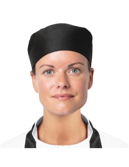 Lot de 2 calots noirs Nisbets Essentials - taille unique