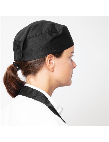 Lot de 2 calots noirs Nisbets Essentials - taille unique