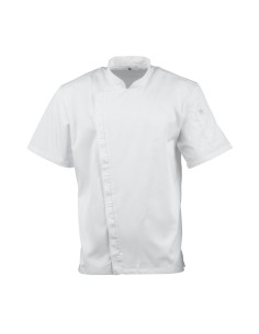 Veste de cuisinier courte Chef Works Cannes L - Blanc