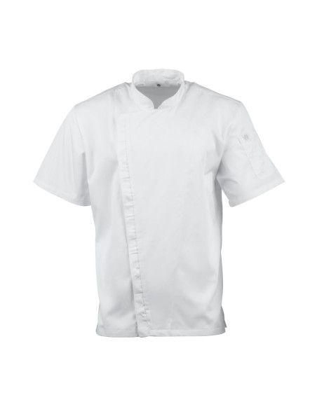 Veste de cuisinier courte Chef Works Cannes L - Blanc