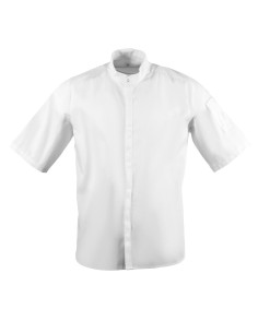 Veste col officier Southside blanche M - Cuisine