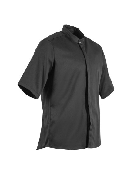 Veste col officier Southside noire - Taille M