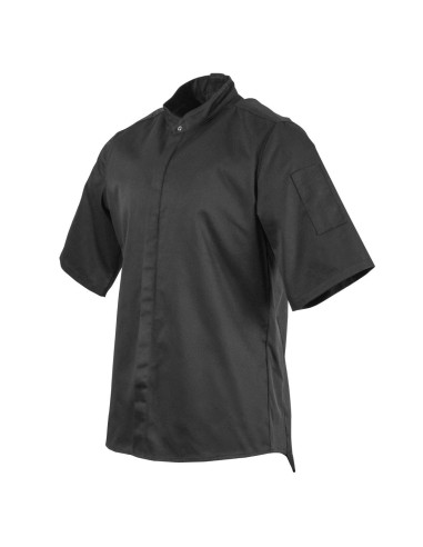 Veste col officier Southside noire - Taille M