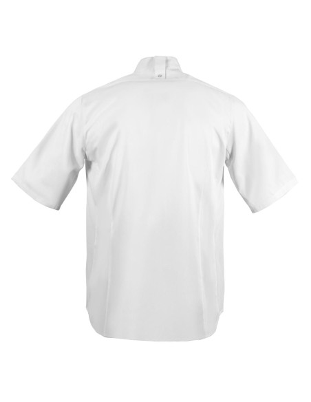 Veste col officier Southside blanche XL - Vestes de cuisine