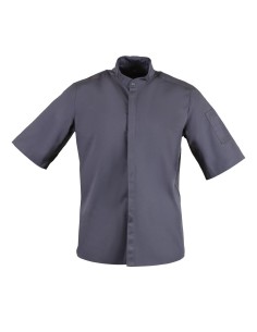 Veste col officier Southside gris anthracite S - Cuisine