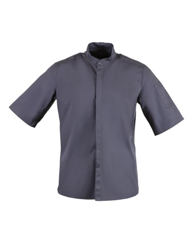 Veste col officier Southside gris anthracite S - Cuisine