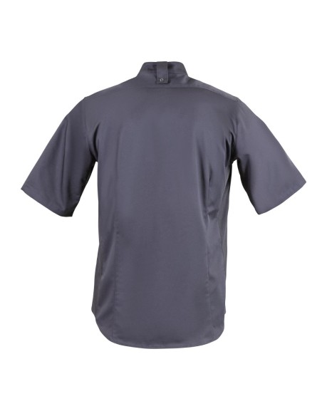 Veste col officier Southside gris anthracite M - Cuisine