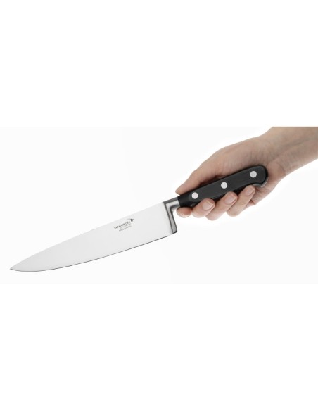 Couteau de cuisinier Deglon Sabatier 205mm - Inox noir