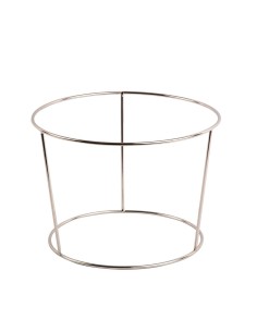 Support inox pour plateau fruits de mer Olympia - 175 mm