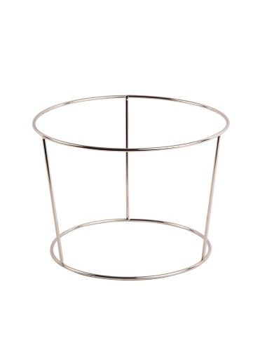 Support inox pour plateau fruits de mer Olympia - 175 mm