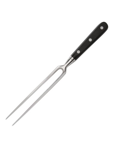 Fourchette à découper Deglon Sabatier 177mm - inox noir