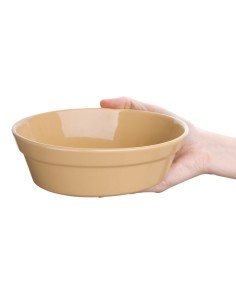 Plats à gratin ovales Olympia Stoneware 180x133 mm - Lot de 6 2