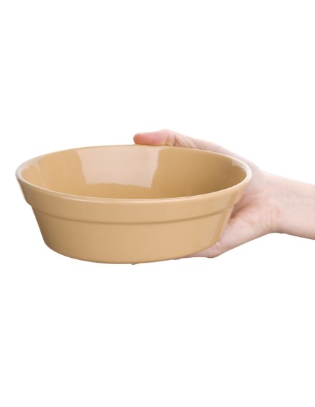 Plats à gratin ovales Olympia Stoneware 180x133 mm - Lot de 6