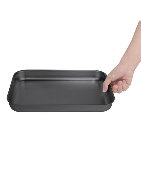 Plat à four aluminium anodisé Vogue 318x216 mm - 2,35 L