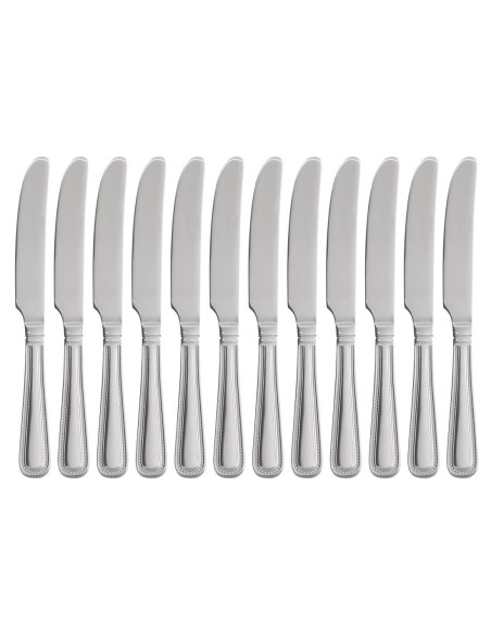 Couteaux de table Olympia Bead - lot de 12