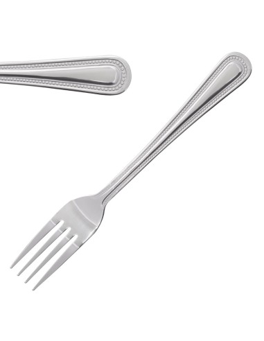 Fourchette à dessert Olympia Bead - lot de 12