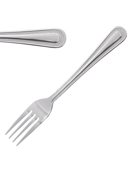 Fourchette à dessert Olympia Bead - lot de 12