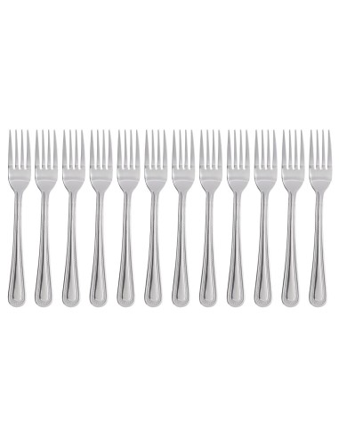 Fourchette à dessert Olympia Bead - lot de 12