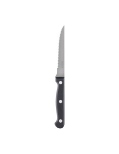 Couteaux à steak Olympia manche noir - lot de 12 2