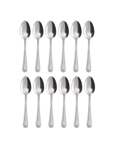 Cuillère à dessert Olympia Bead - lot de 12