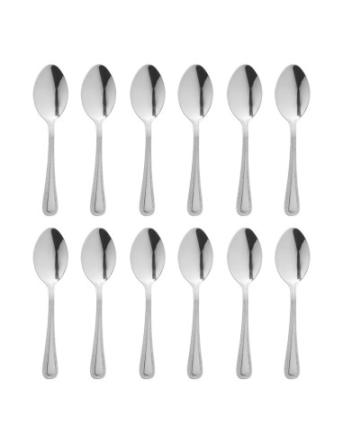 Cuillère à soupe Olympia Bead - lot de 12 en inox 18/0