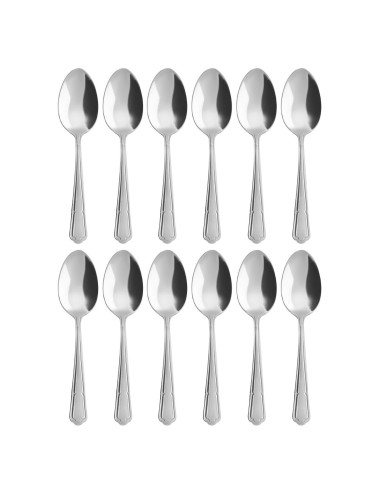 Cuillère à dessert Olympia Dubarry - Lot de 12 en inox poli