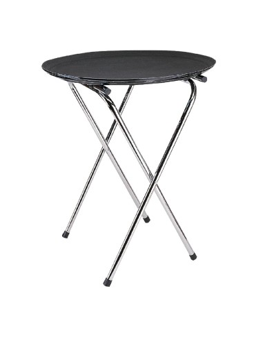 Support plateau chromé pliant Olympia - 725x395 mm