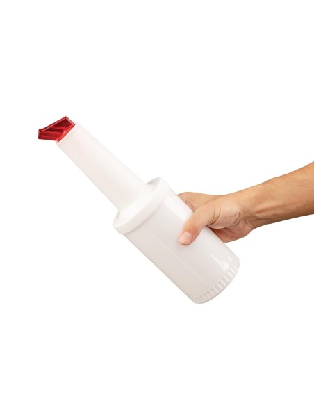 Bouteille verseuse Vogue rouge 1 L - Olympia