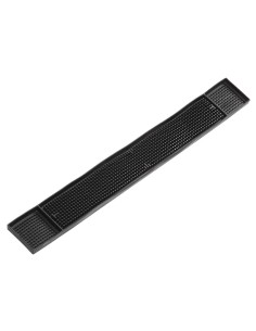Tapis de bar Olympia noir antidérapant 678x81 mm