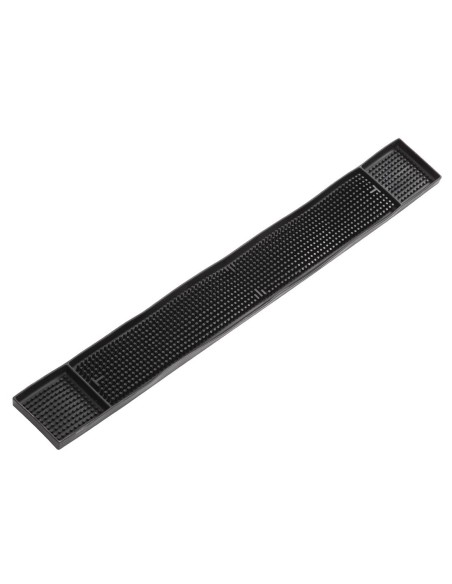 Tapis de bar Olympia noir antidérapant 678x81 mm