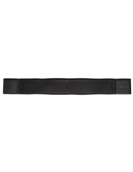 Tapis de bar Olympia noir antidérapant 678x81 mm