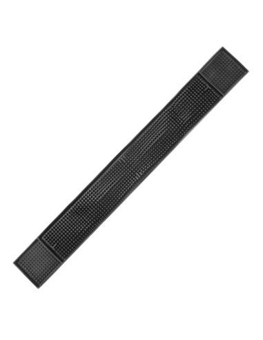 Tapis de bar Olympia noir antidérapant 678x81 mm