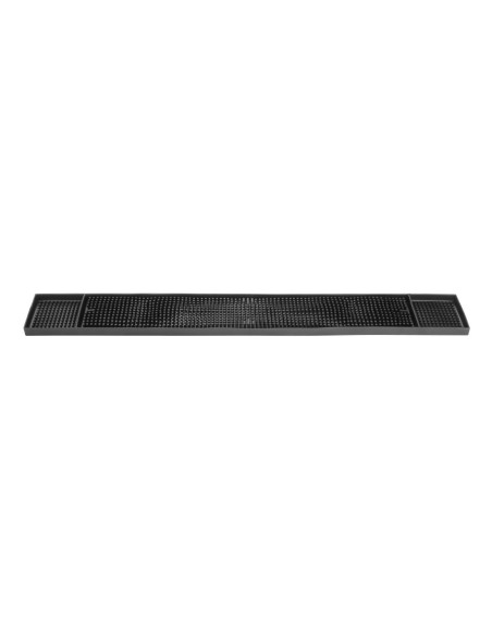 Tapis de bar Olympia noir antidérapant 678x81 mm