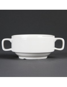 Bols à soupe Olympia Whiteware 400ml - lot de 6