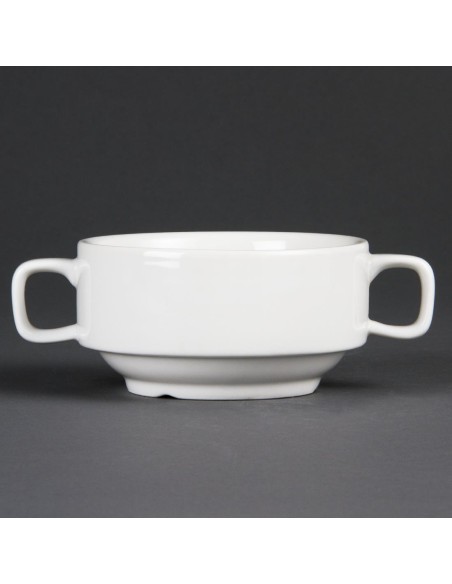 Bols à soupe Olympia Whiteware 400ml - lot de 6