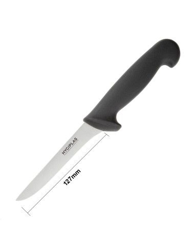 Couteau à désosser Hygiplas 125mm - inox noir
