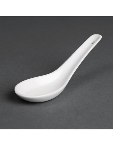 Cuillères à riz Olympia Whiteware 130mm - lot de 24