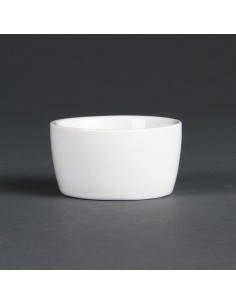 Pots à beurre Olympia Whiteware 62 mm - lot de 12