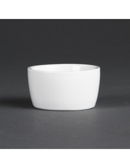 Pots à beurre Olympia Whiteware 62 mm - lot de 12