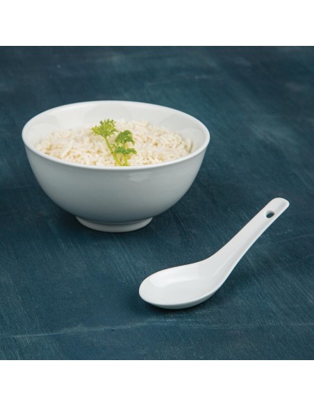 Cuillères à riz Olympia Whiteware 130mm - lot de 24