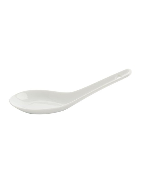 Cuillères à riz Olympia Whiteware 130mm - lot de 24