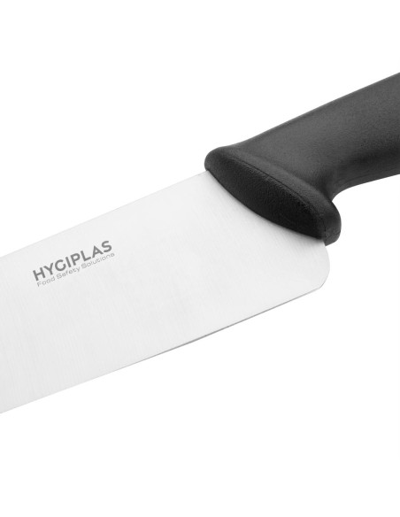 Couteau de cuisine Hygiplas noir 255mm - Chef professionnel