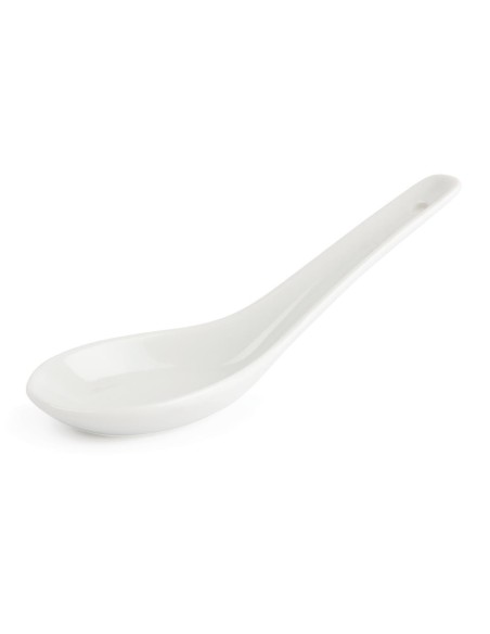 Cuillères à riz Olympia Whiteware 130mm - lot de 24