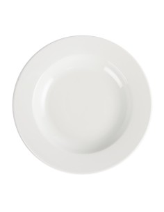 Assiettes creuses blanches Olympia 270 mm - lot de 6 2