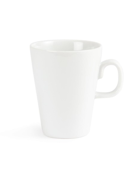 Tasses à latte Olympia Whiteware 310ml - lot de 12