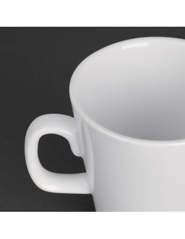 Tasses à latte Olympia Whiteware 310ml - lot de 12