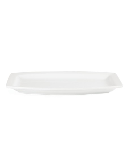 Assiettes rectangulaires Olympia Whiteware 320 mm - lot de 6