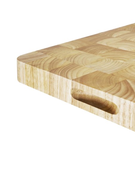 Planche à découper en bois Vogue 610x455 mm - Qualité alimentaire