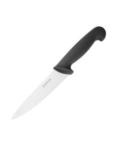 Couteau de cuisine Hygiplas noir 160mm - Chef professionnel