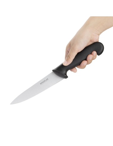 Couteau de cuisine Hygiplas noir 160mm - Chef professionnel